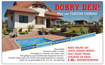 Tsjecho reizen zomeraanbieding