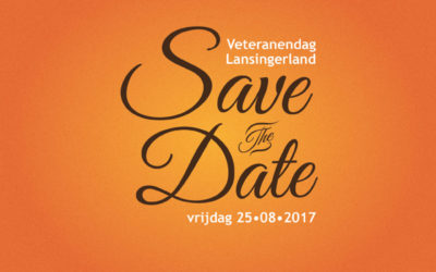 Save the Date kaart veteranendag