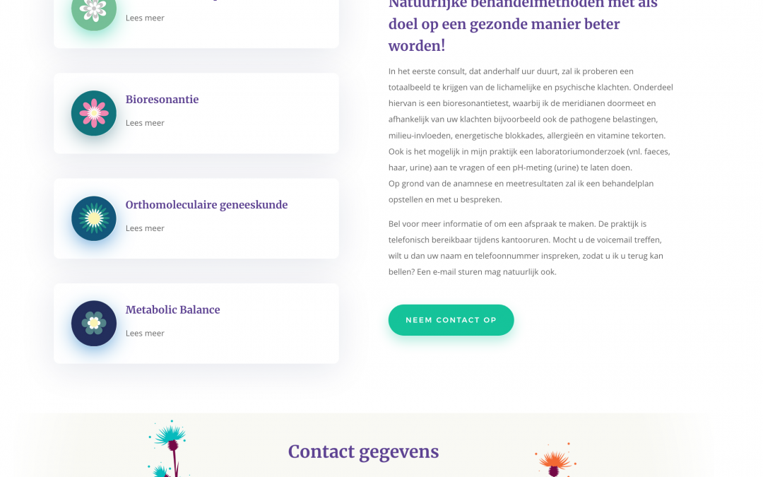 Vernieuwde website Cecile de Booij